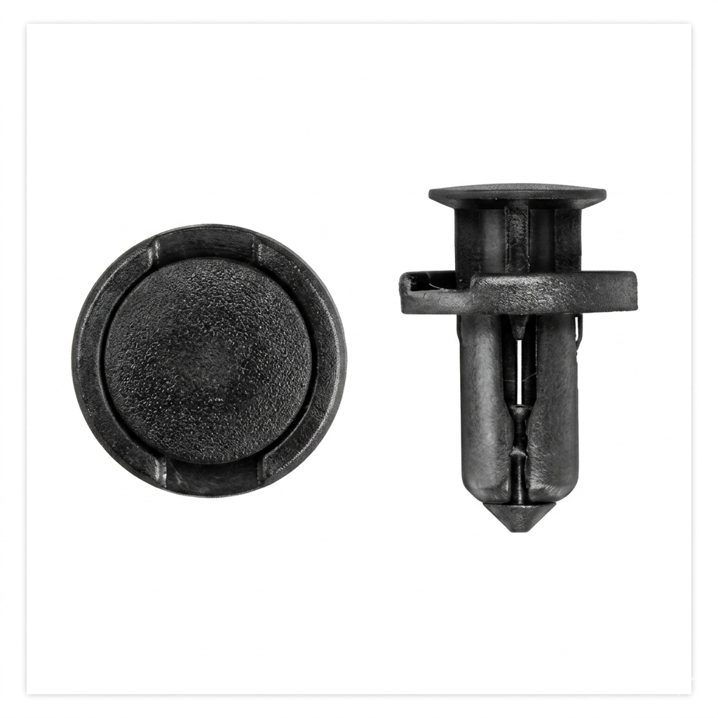 Push Type Retainers for Nissan / Subaru - 10mm (25/64") Hole Size - Replaces Nissan # 01553-09241, Subaru # 57728AC090