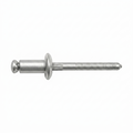 Aluminum Rivet with Steel Mandrel - Window Regulator Peel Rivets for Ford / G.M. - 1/4" (6.40mm) Diameter - 1/2" Flange Size - 1/32 - 9/64" Grip Range - Replaces Ford # 385189-S100, G.M. # 9436175
